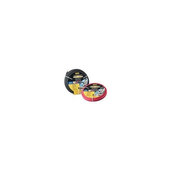Parker 7092 Series Hose Red Rubber Air Hose Assembly, 3/8 ID x 50 ft with 1/4 Male NPT Port Threads 7092382-KAC - main